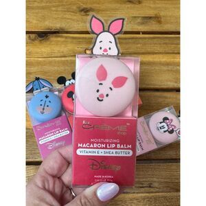 NEW The Creme Shop X Disney Piglet Winnie Pooh Rosy Watermelon Macaron Lip Balm